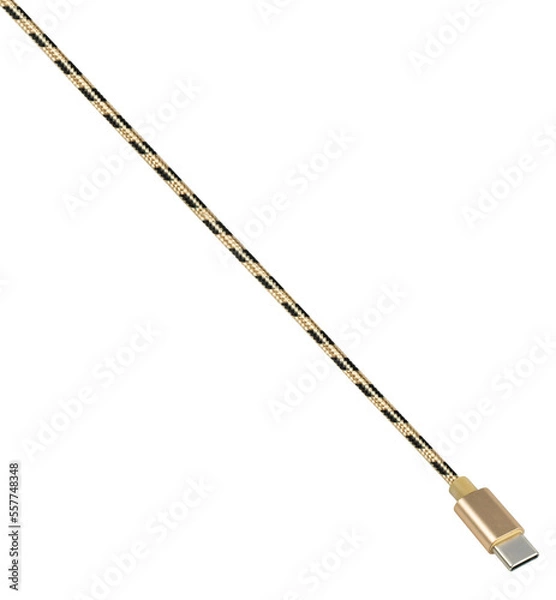 Obraz cable and connector for  Type-C