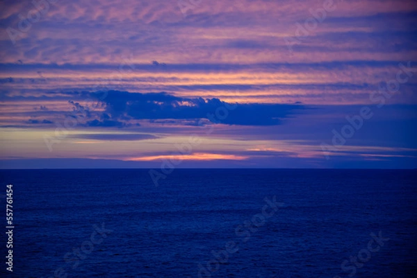 Obraz sunset over the sea