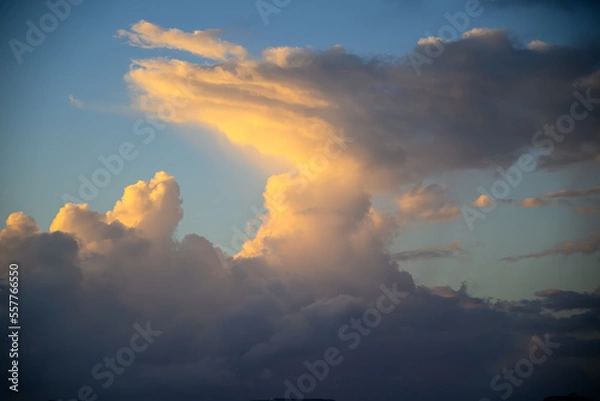 Obraz Cloud formation at sundet