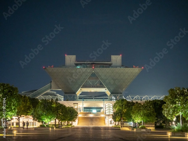 Obraz 夜の東京国際展示場