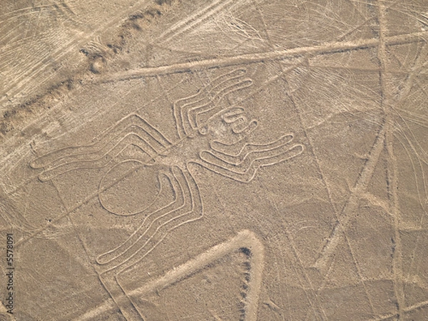 Obraz Nazca Lines Peruvian Desert