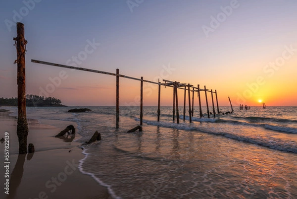 Obraz sunset at the beach