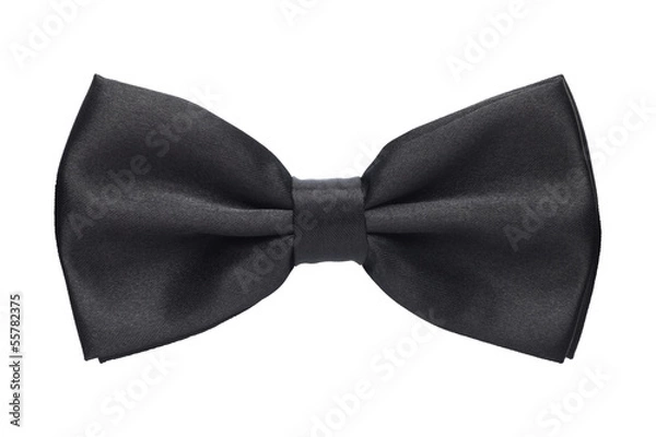 Fototapeta Black bow tie