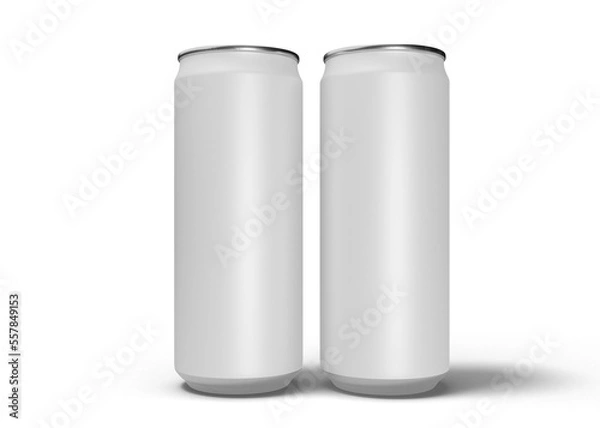 Obraz Soda or soft drink can mockup