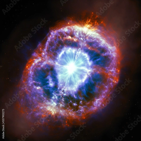 Obraz Neutron star colliding