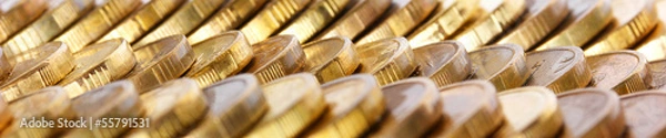 Obraz a lot of golden money