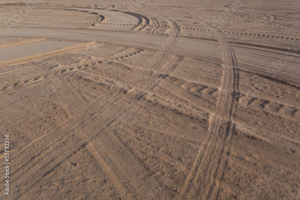 Obraz road in desert
