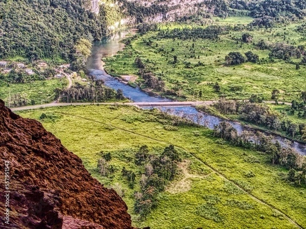Obraz Nice view in the valley.