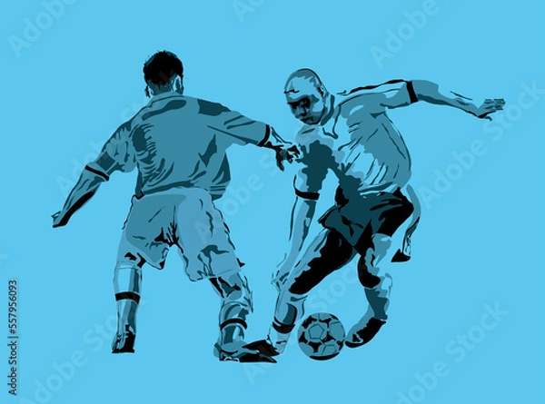 Obraz world cup soccer players