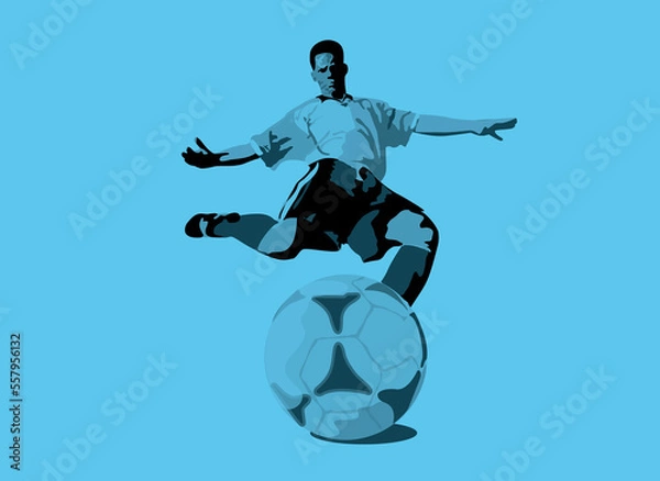 Obraz world cup soccer players