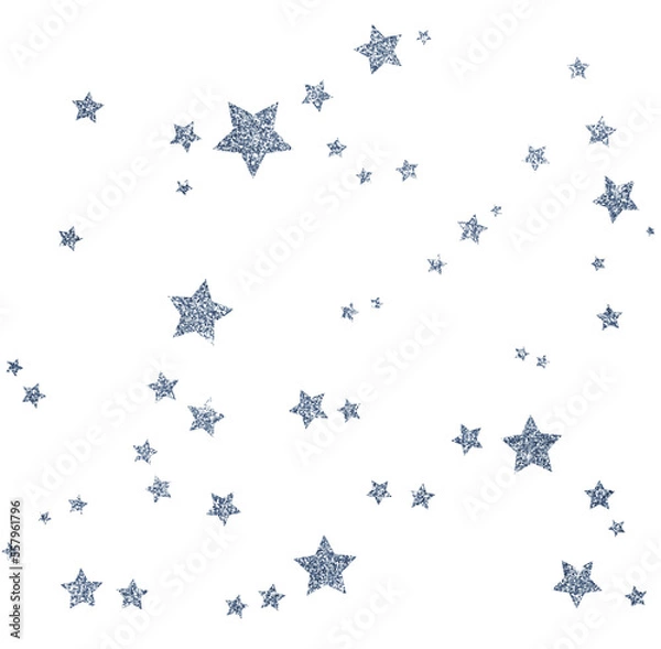 Obraz Glitter Silver Stars