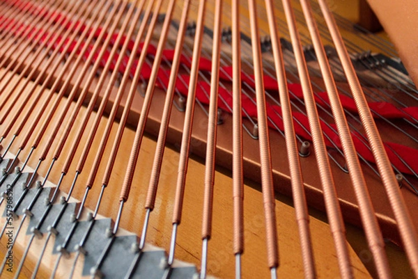 Obraz Corde di pianoforte