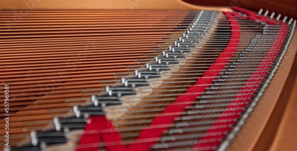Obraz Corde di pianoforte