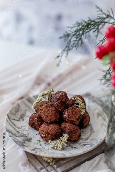 Obraz tiramisu balls