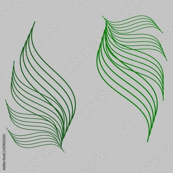 Fototapeta leaves background