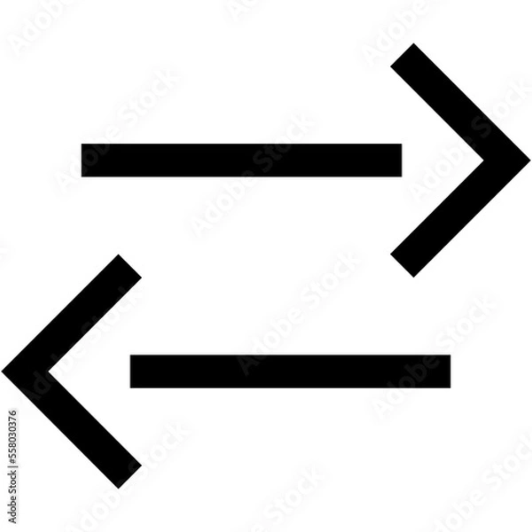Obraz arrow navigation pointer directional line icon