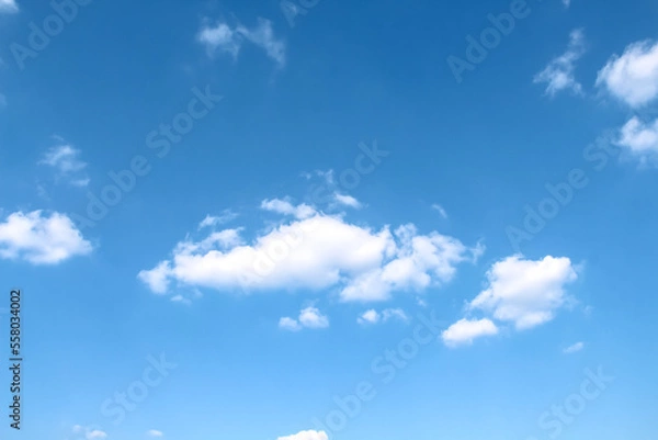 Fototapeta Clouds light breeze on bright bluesky from mountains view background