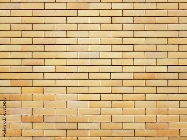 Obraz Yellow brick wall background.
With copy space.

