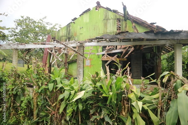 Obraz old abandoned house