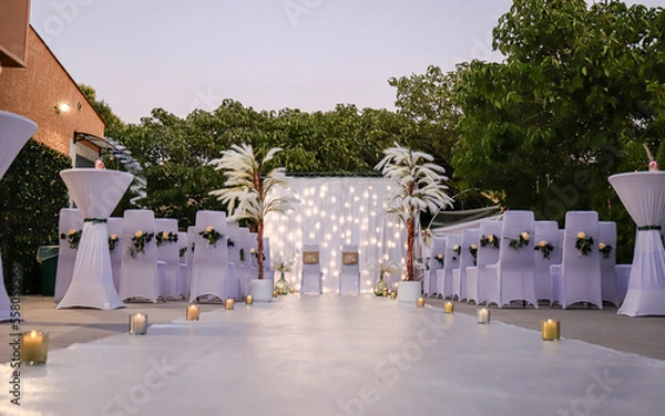 Obraz décor mariage