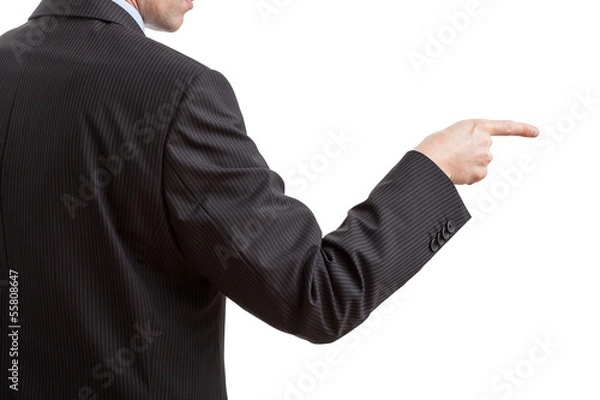 Obraz Businessman's command