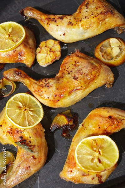 Obraz Zitronenhähnchen