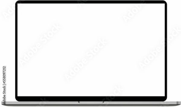 Obraz Blank screen notebook isolated