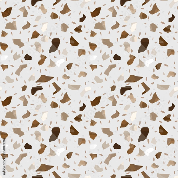 Obraz Terrazzo seamless pattern