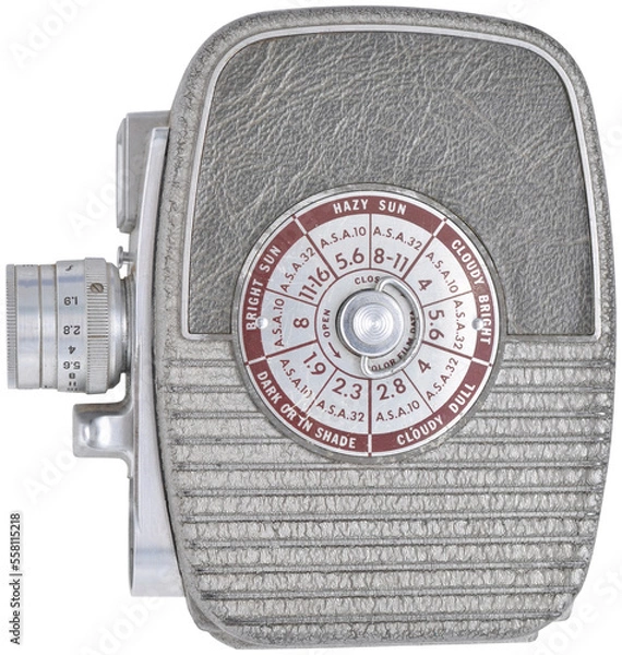 Fototapeta 8mmHand held camera on transparent background