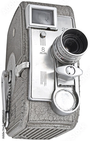 Fototapeta 8mmHand held camera on transparent background