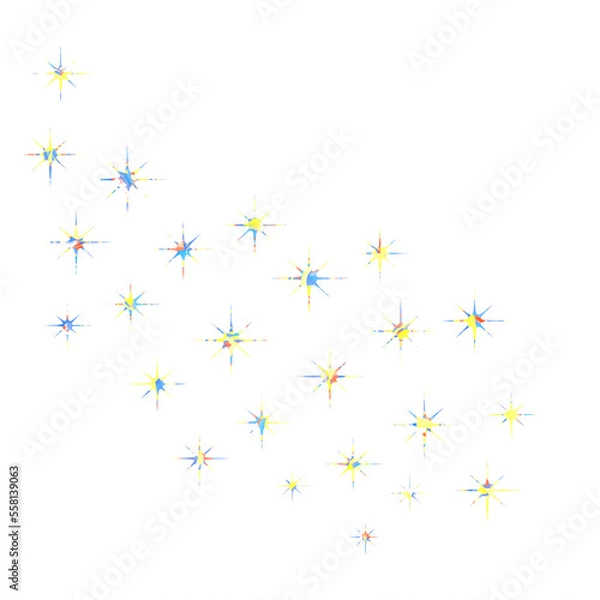 Obraz étoiles graphiques art