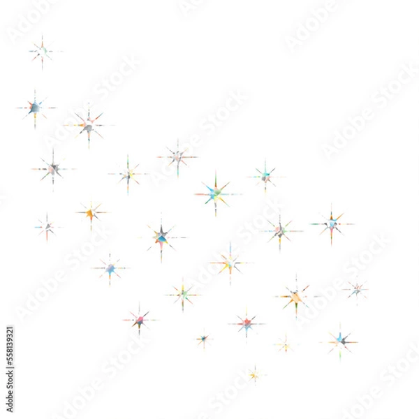 Obraz étoiles graphiques art