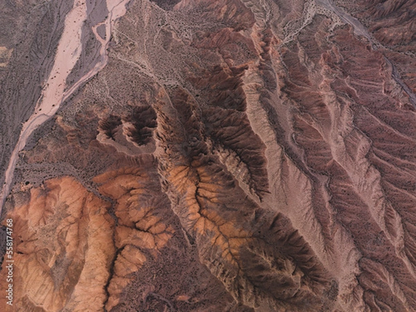 Fototapeta Desert Mountains