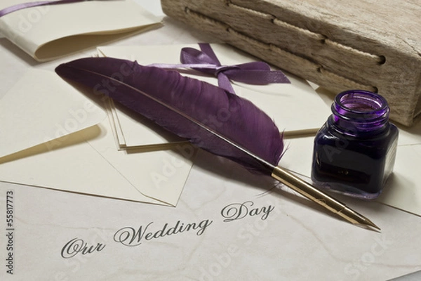 Obraz Our Wedding Day