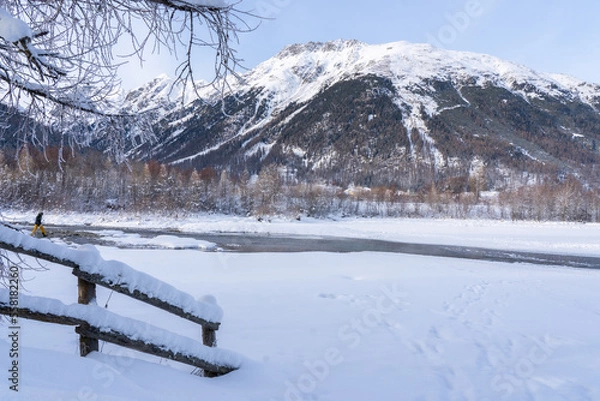 Obraz winter in the mountains