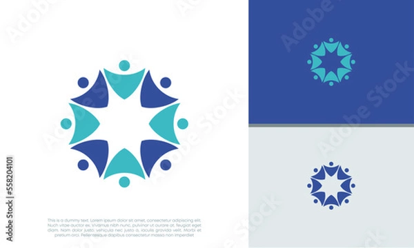 Obraz Human Resources Consulting Company, Global Community Logo