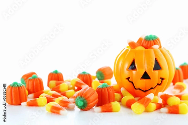 Obraz cukierki na halloween