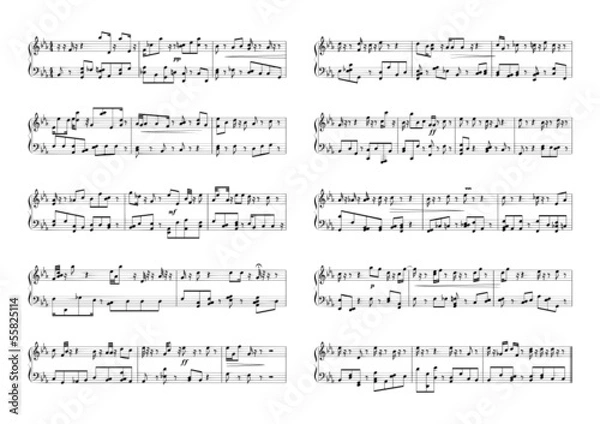 Fototapeta strona muzyczna