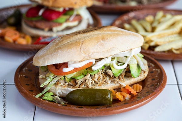 Obraz torta de pierna