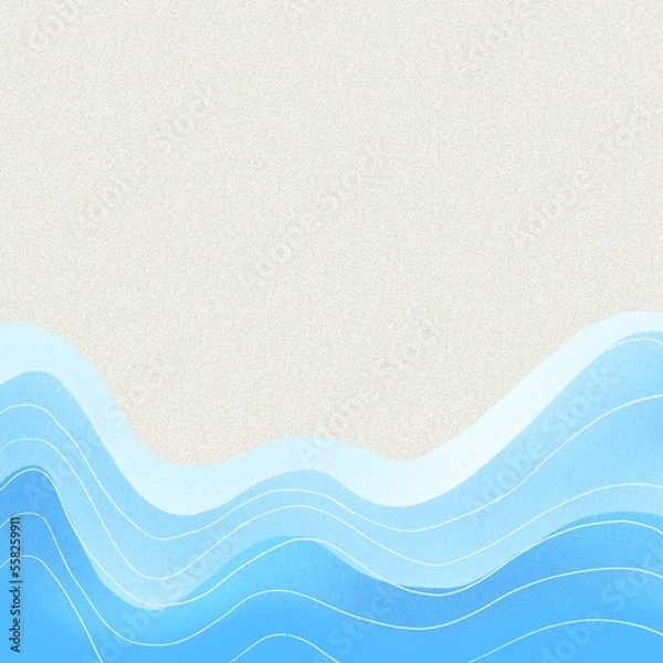 Fototapeta abstract blue wave background