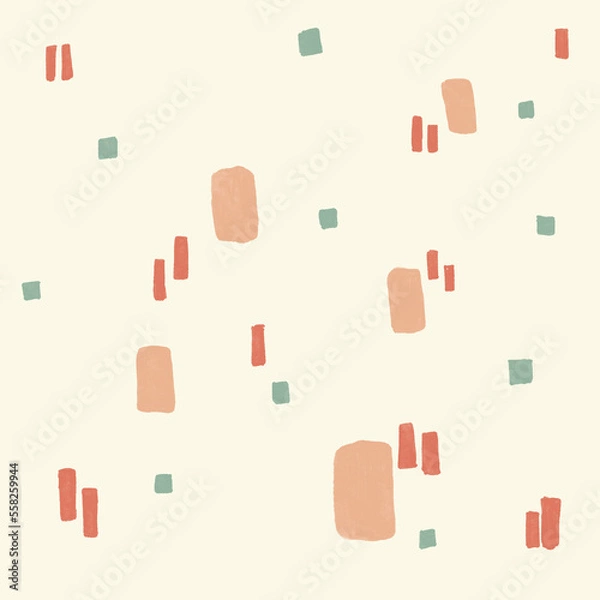 Fototapeta seamless pattern with notes