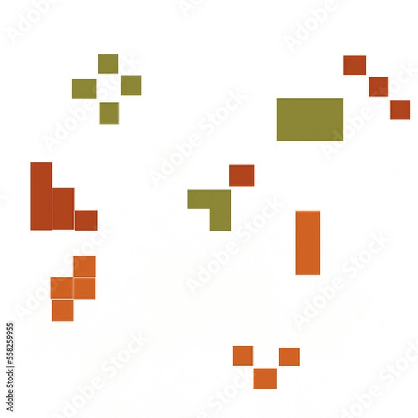 Fototapeta background with squares