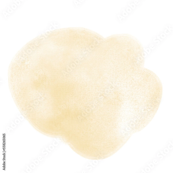 Obraz Teal watercolor cloud