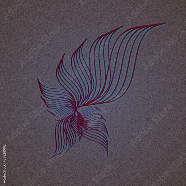 Fototapeta abstract floral background