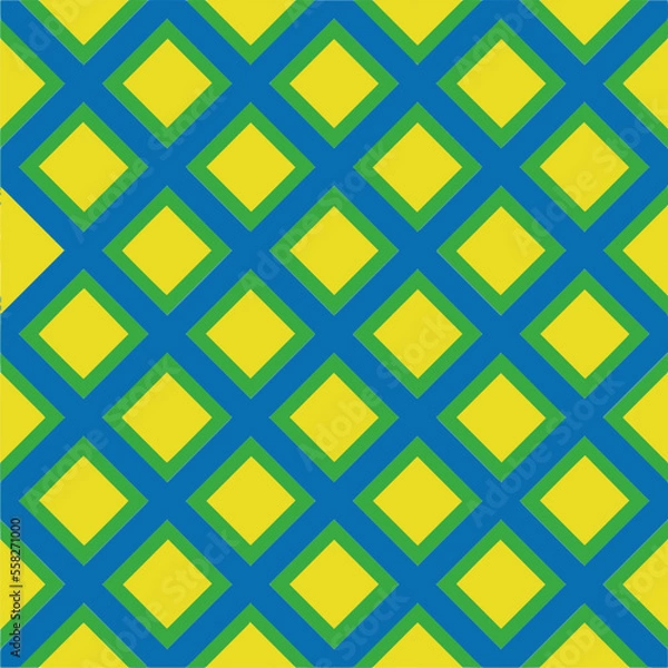 Fototapeta Abstract ethnic rug ornamental seamless pattern.Perfect for fashion, textile design, cute themed fabric, on wall paper, wrapping paper, fabrics and home decor.