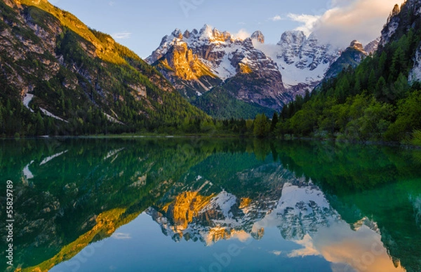 Obraz Cristallo group at sunset