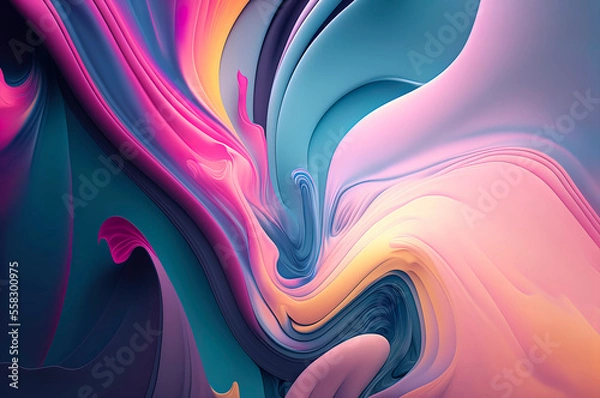 Fototapeta abstract background with pastel colors