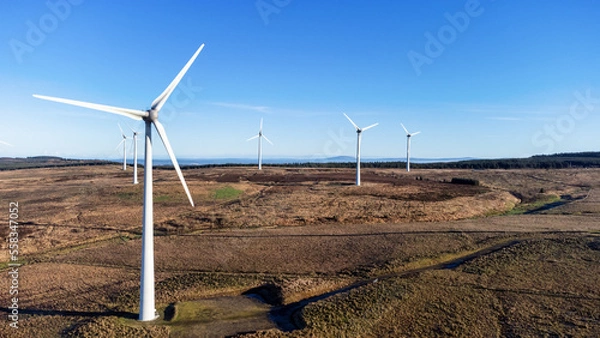 Fototapeta Onshore Wind Farm