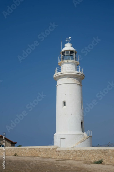 Obraz Lighthouse with clear sky