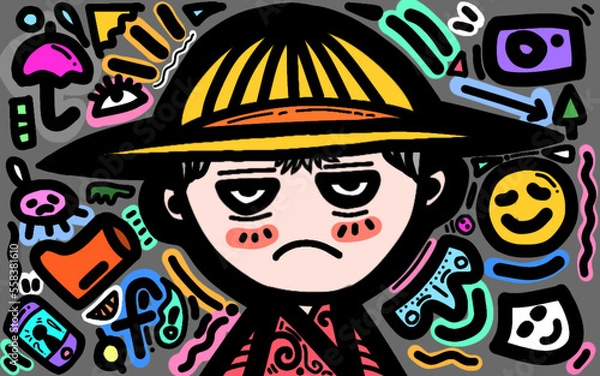 Obraz compare me to cartoon